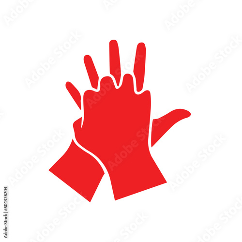 heart cpr medical icon vector design	
