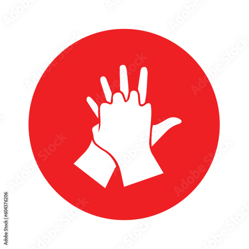heart cpr medical icon vector design	
