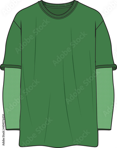 UNISEX WEAR TEE SHIRTS VECTOR SKETCH