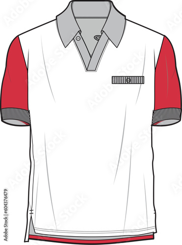 UNISEX WEAR TEE SHIRTS VECTOR SKETCH