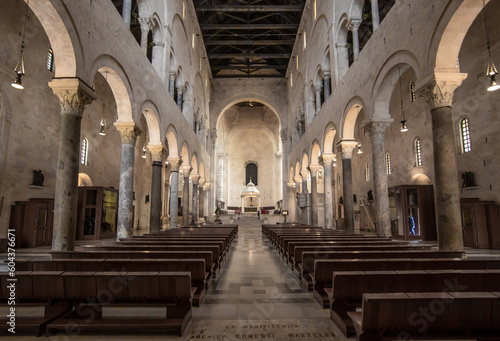 Bari  Italy - one of the pearls of Puglia region  Old Town Bari displays a number of wonderful churches and cathedrals which are part of its deep Catholic roots and heritage  