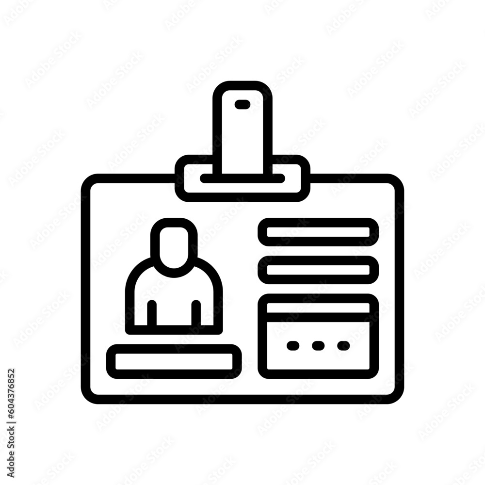 id card icon for your website, mobile, presentation, and logo design. id card icon for your website, mobile, presentation, and logo design.
