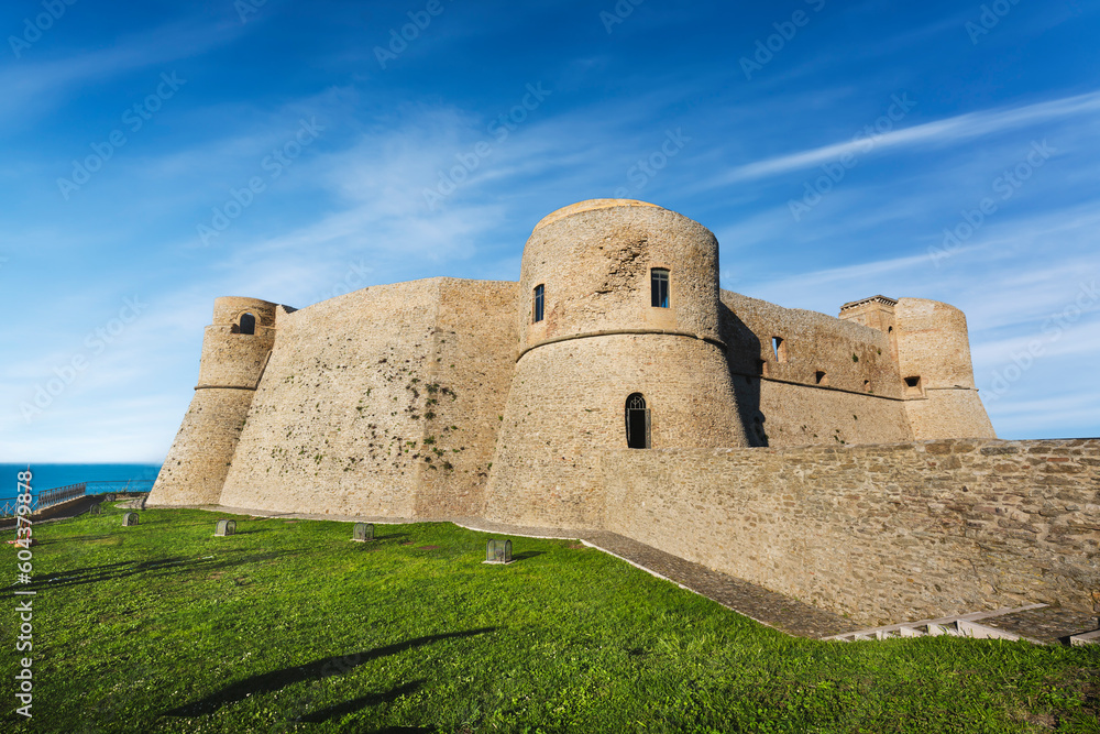 Aragonese Castle fortress. Ortona, Abruzzo region, Italy