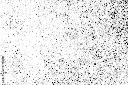Rough black and white texture vector. Distressed overlay texture. Grunge background. Abstract textured effect. Vector Illustration. Black isolated on white background.