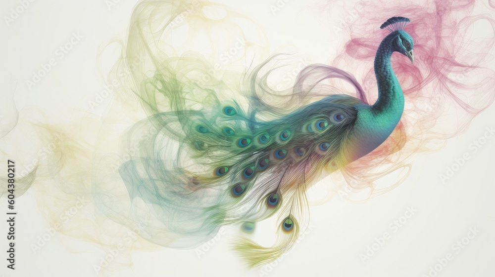 colored smoke motif animal colored smoke motif animal