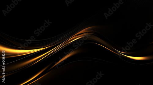 abstract gold lines