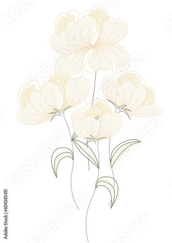 Fototapeta Naklejka Na Ścianę i Meble -  illustration of a flower