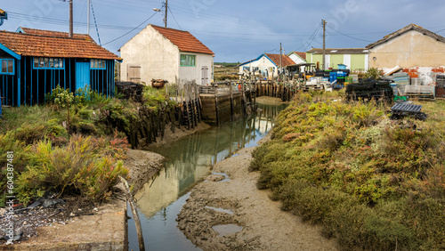 Ile d'Oléron Port ostréicole des Salines
