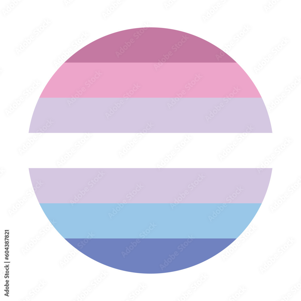 Bigender Pride Flag. Presence of who identify as both male and female ...