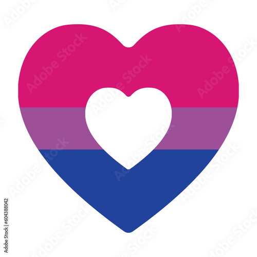 Bisexual pride flag.