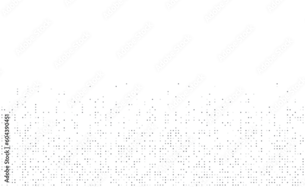 Digital technology background. Digital data dots gray pattern pixel background Digital technology background. Digital data dots gray pattern pixel background
