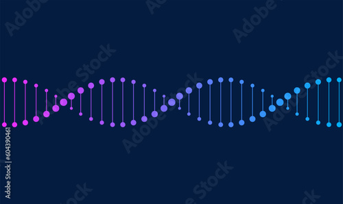 Dna icon on white background