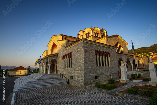 Holy Cathedral Church of Agios Athanasios in Kyparissia city, Greece