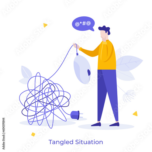 Business Character Concept Vector