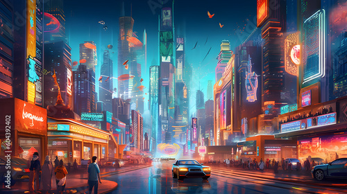 Futuristic Cityscape