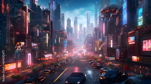 Futuristic Cityscape