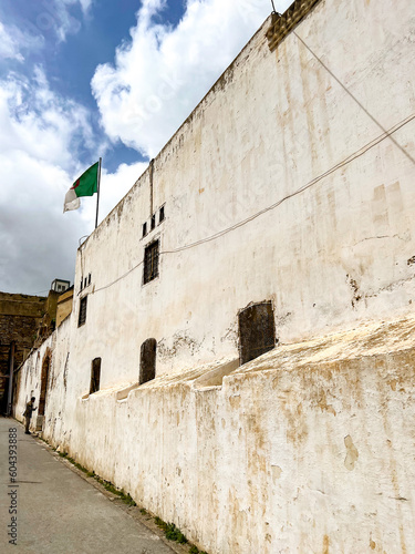 Walls of Algiers city gate, Porte de la Casbah photo