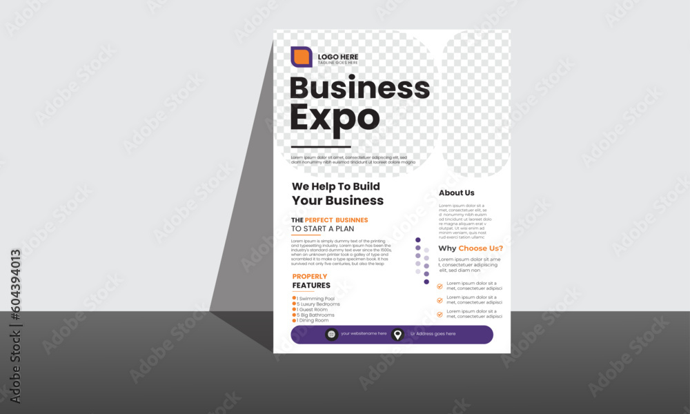 Travel poster or flyer pamphlet brochure design .Graphic design layout with triangle graphic elements and space for photo background Travel poster or flyer pamphlet brochure design .Graphic design layout with triangle graphic elements and space for photo background