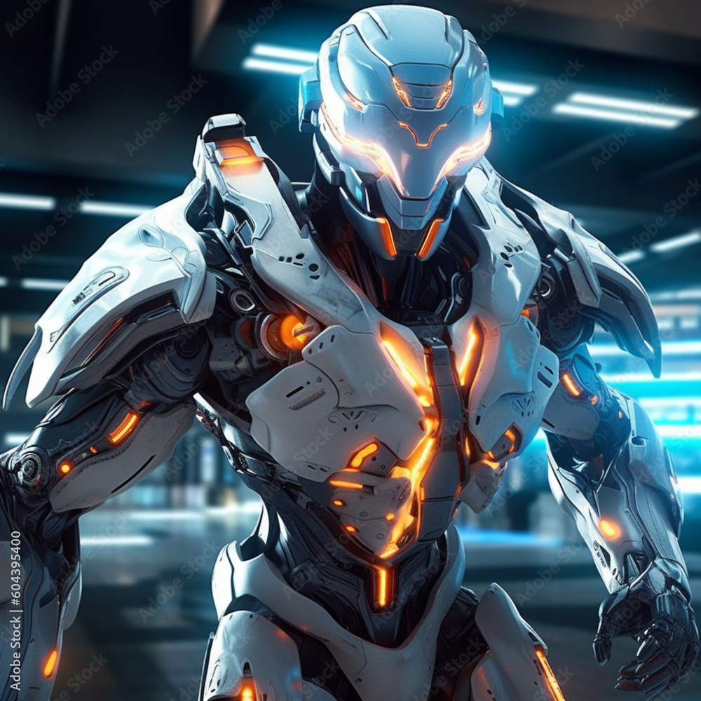 Cybernetics enhanced warriors. AI digital art. Cybernetics enhanced warriors. AI digital art.