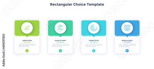 Modern Vector Infographic Template