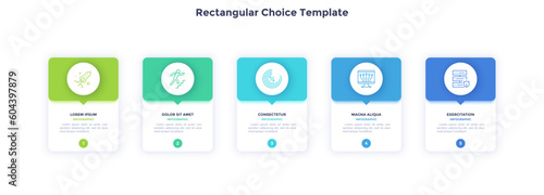 Modern Vector Infographic Template