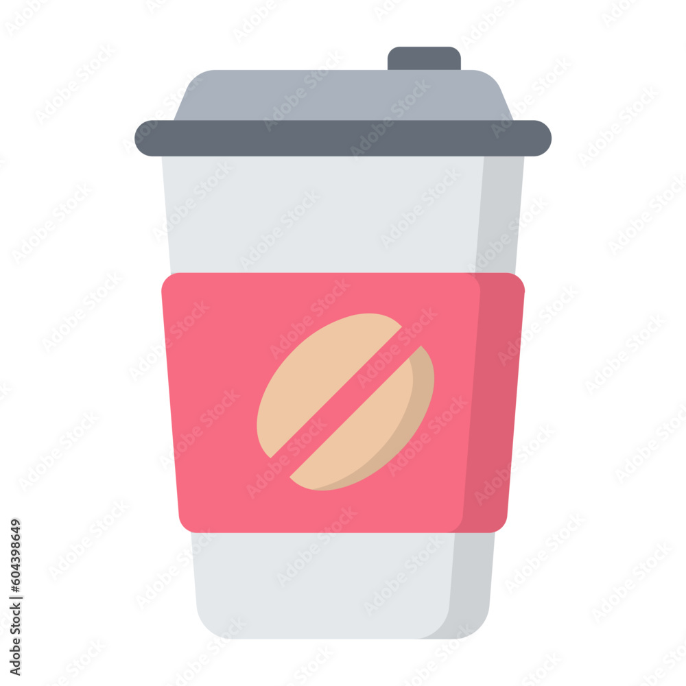 Coffee Cup Flat Icon Coffee Cup Flat Icon