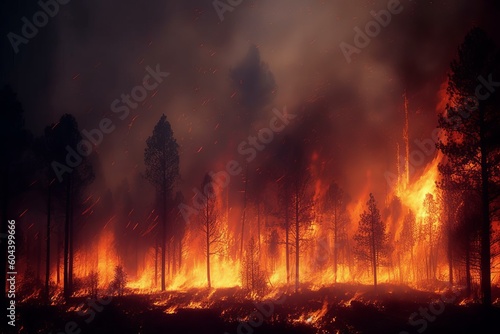 Preventing Forest Fires with Advanced Technology: A Look at the Impact on Trees, Generative AI.
