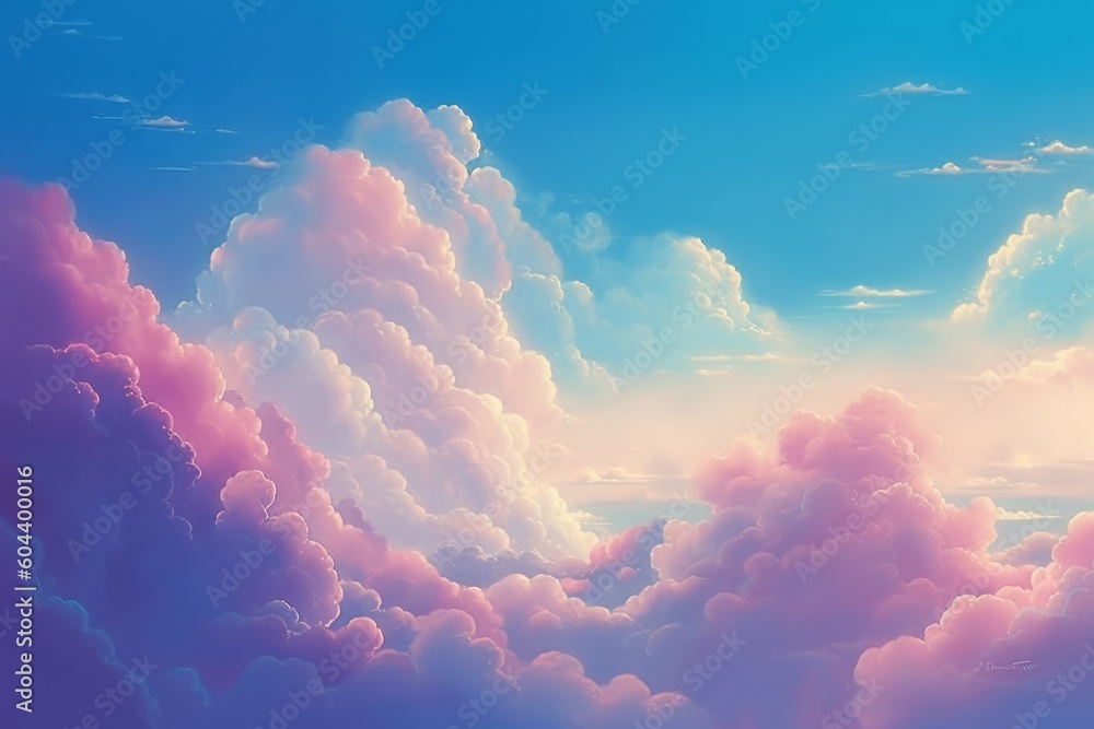 Serene Skies: Pastel Clouds as the Perfect Backdrop for Your Next Photoshoot (longtail keyword: pastel tone backgrounds for photoshoot), Generative AI. Serene Skies: Pastel Clouds as the Perfect Backdrop for Your Next Photoshoot (longtail keyword: pastel tone backgrounds for photoshoot), Generative AI.