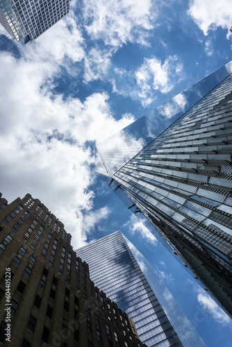 New York  One World Trade Center meets the sky