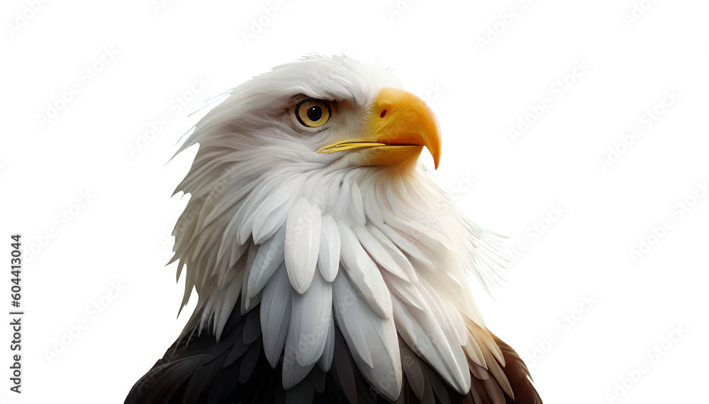 Bald eagle bird, Generative AI Bald eagle bird, Generative AI