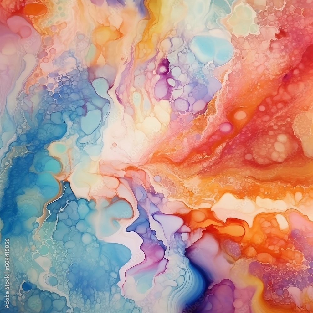 Fototapeta premium Abstract watercolor background