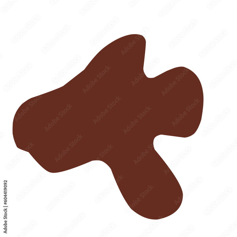 Simple Abstract Shaped Desert Simple Abstract Shaped Desert
