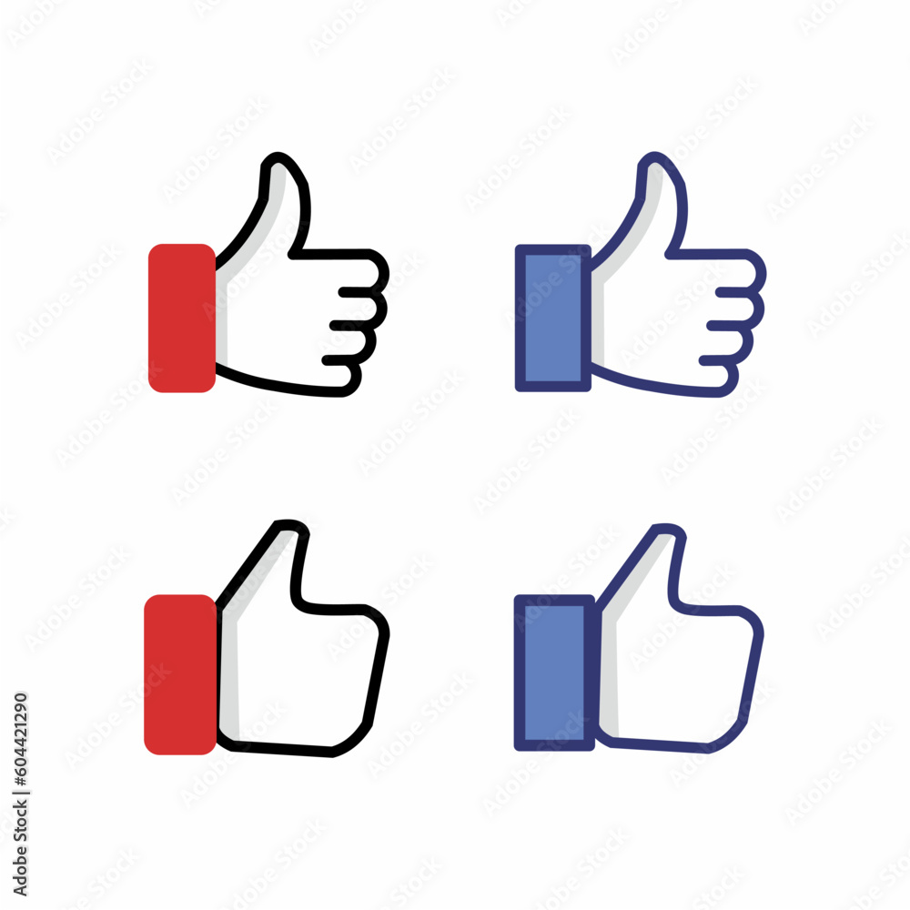 hand thumb up logo vector icon hand thumb up logo vector icon