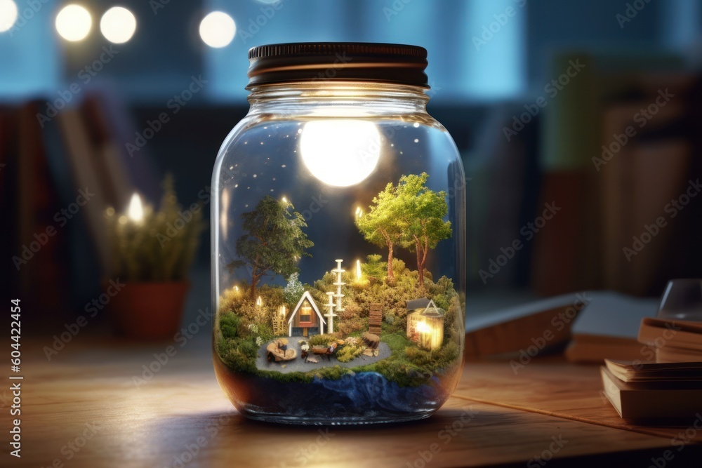 AI Generated Energy saving habits in everyday life go green environtmen background AI Generated Energy saving habits in everyday life go green environtmen background