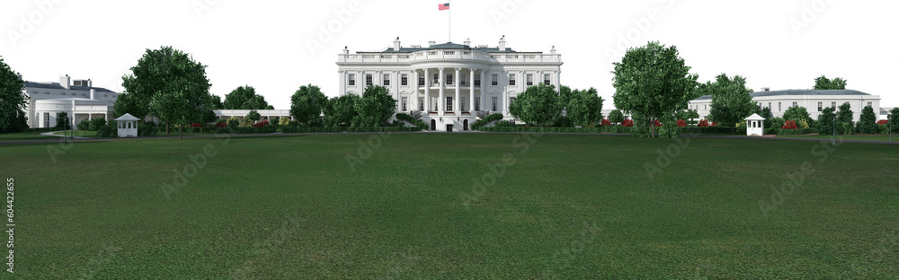the white house cutout wide