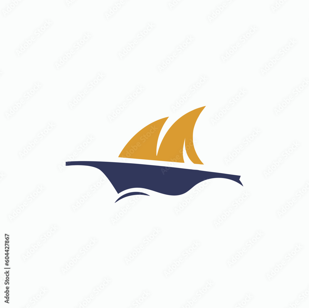 boat icon illustration