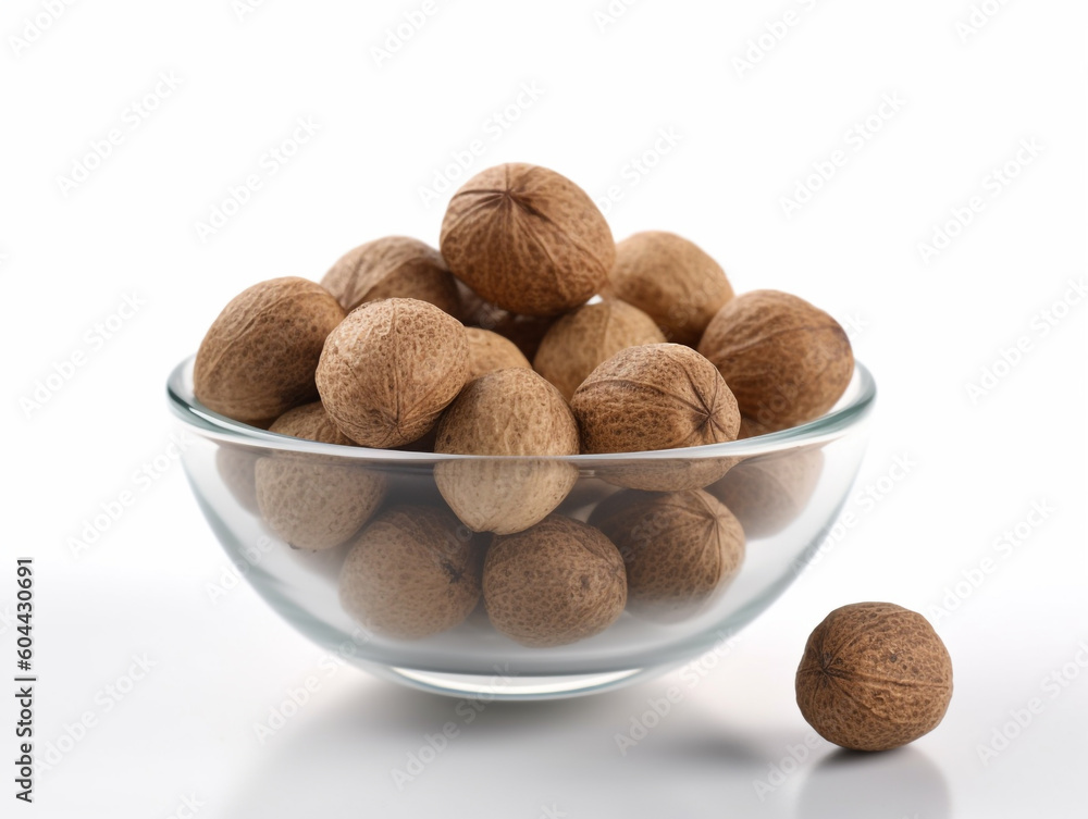 nutmeg in a bowl nutmeg in a bowl