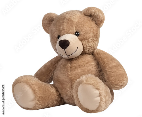 Photo Cute teddy bear on transparent background PNG