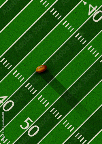 American football flyer