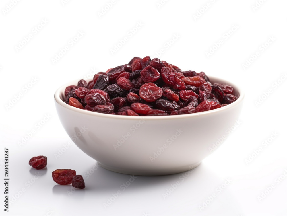dried cranberries in a bowl dried cranberries in a bowl