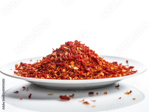 red hot chili pepper isolated on white background 