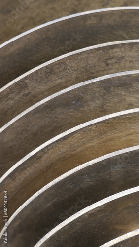 close up of brass a texture