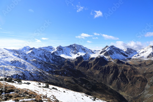 snowy alps in tyrol, austria   © maho
