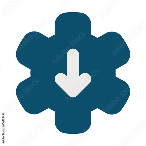 downgrade Flat graphic design