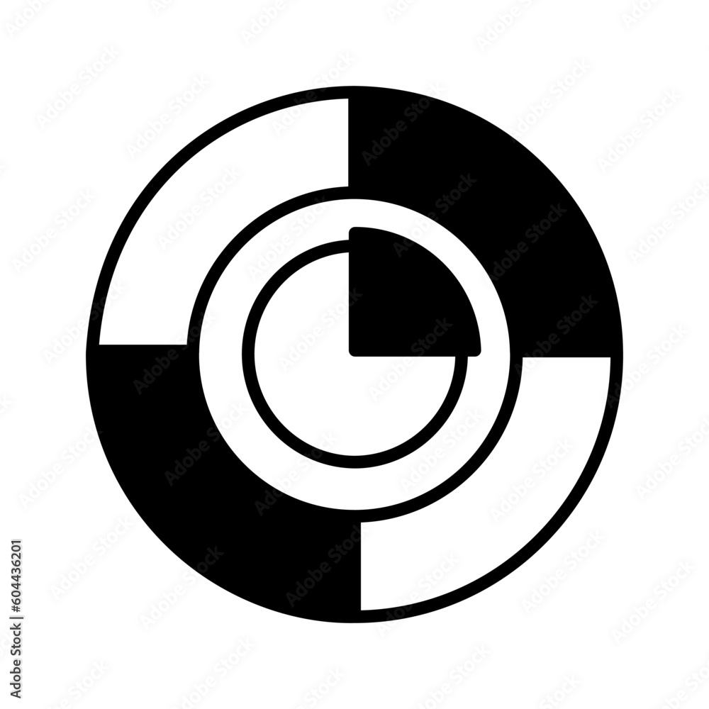 An amazing vector design of pie chart, concept icon of infographics in trendy style An amazing vector design of pie chart, concept icon of infographics in trendy style