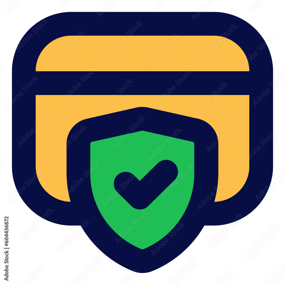 payment filled line, outline flat finance icon