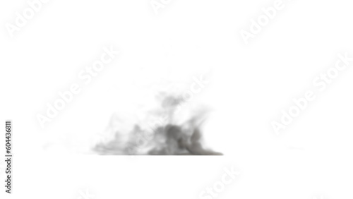 Smoke on transparent background - Flame, smoke, smoking, fire, isolated