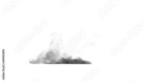 Smoke on transparent background - Flame, smoke, smoking, fire, isolated