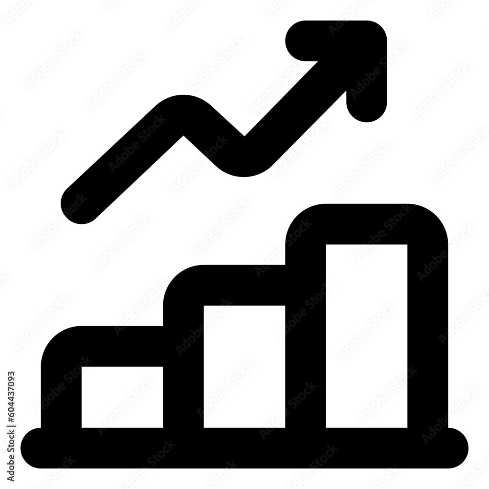 profit outline finance icon profit outline finance icon