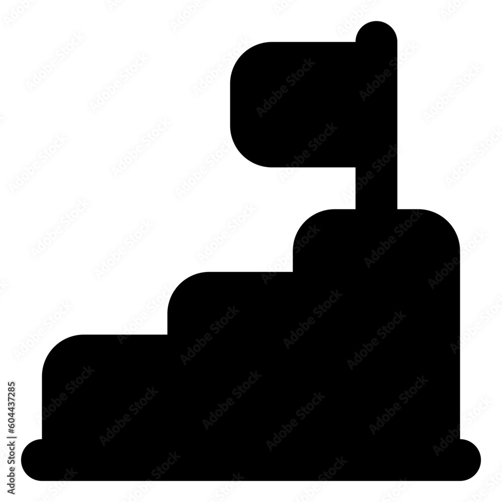 achievement solid Glyph finance icon achievement solid Glyph finance icon